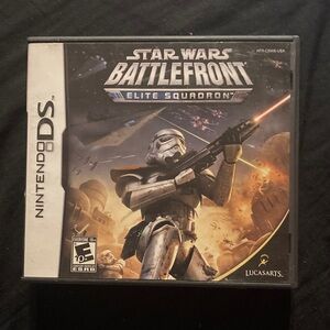 Nintendo DS Star Wars Battlefront: Elite Squadron - Black and Gray
